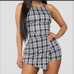 Plaid to the bone set